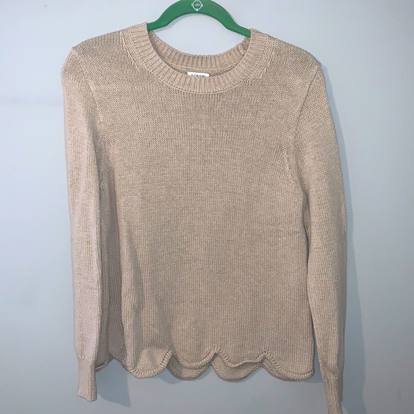 J. Crew Sweaters - J. Crew Scalloped Sweater